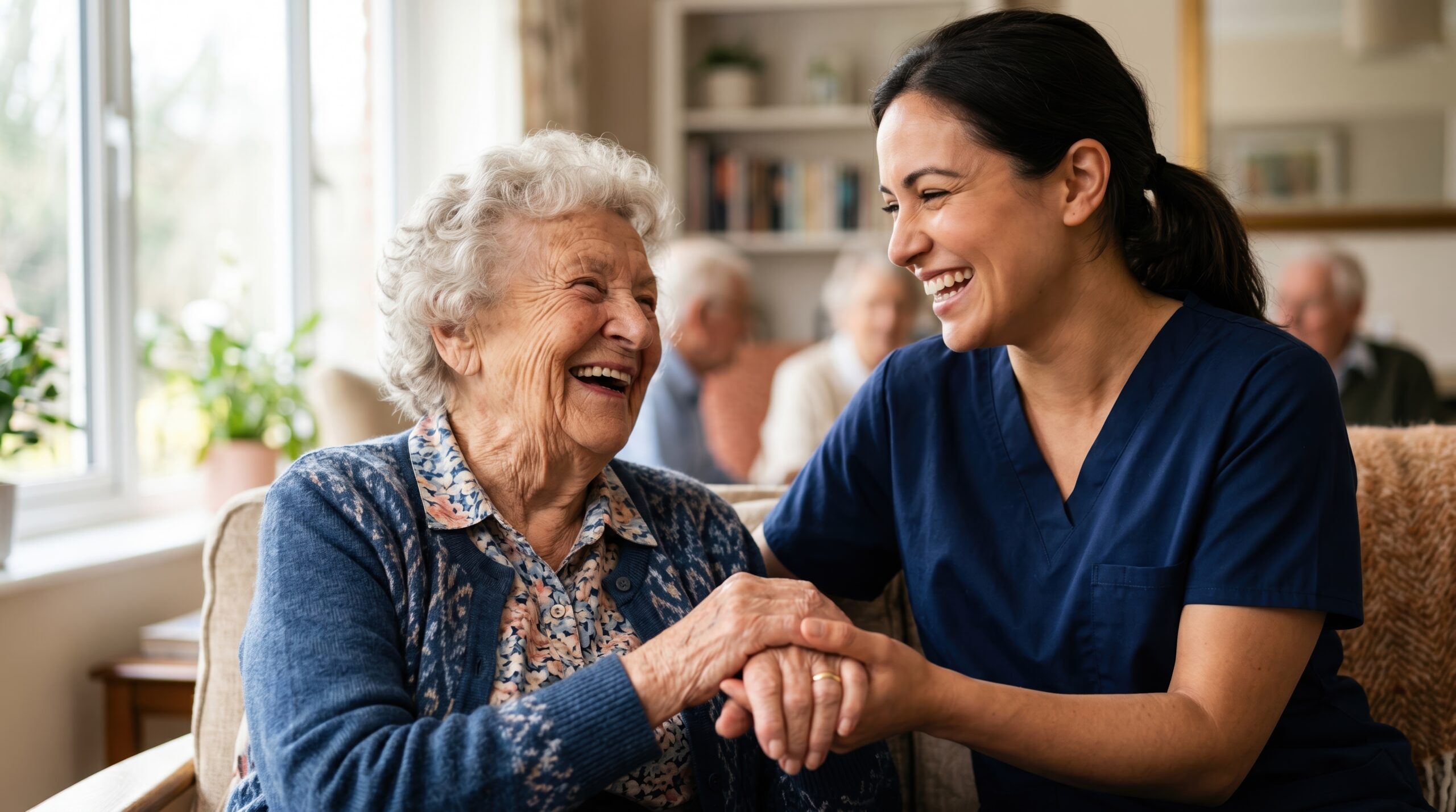 Compassionate live-in care at home